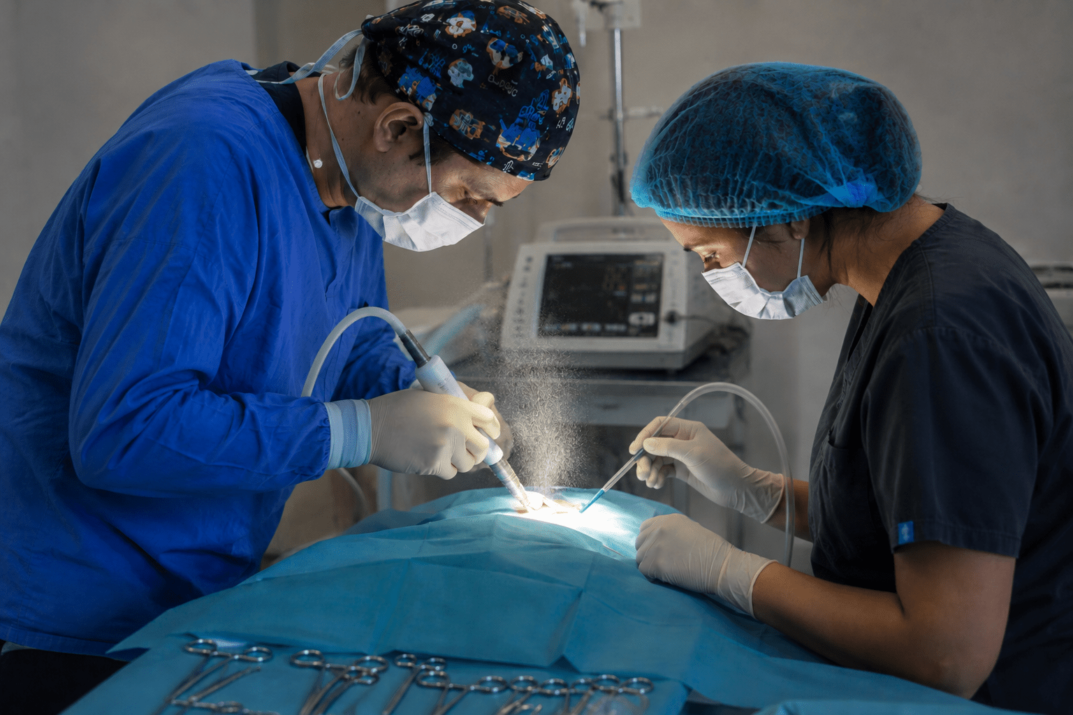 Why Veterinarians and Veterinary Assistants Should Be Wearing Face Shields During Procedures - Breezy Face
