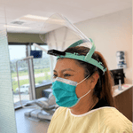 Breezy Face Cooling Face Shield for Dentists & Medical Professionals - Breezy Face