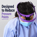 Dental Face Shield with Cooling Fan - Breezy Face