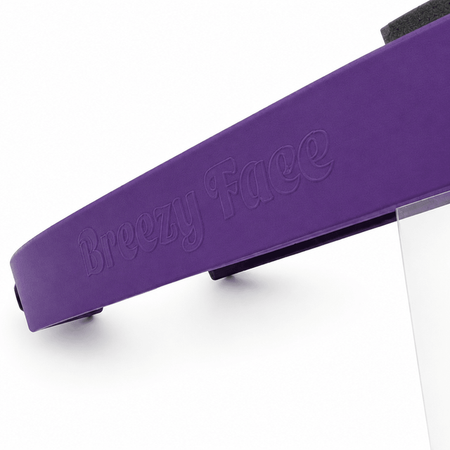 Dental Face Shield with Fan | Breezy Face Active Cooling Face Shield - Breezy Face